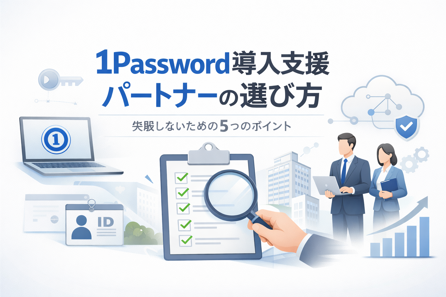 1Password導入支援パートナーの選び方｜失敗しないための5つのポイント【2026年版】